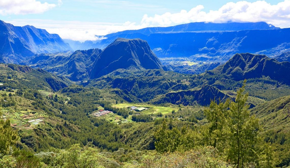 Cirque de Salazie à l''île de la Réunion