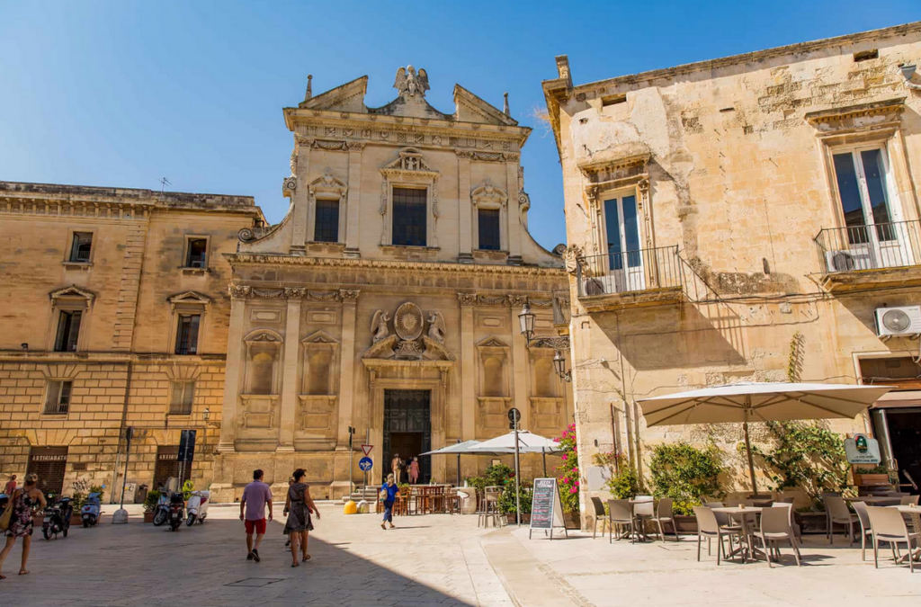 Centre ville de Lecce (Salento / Italie)